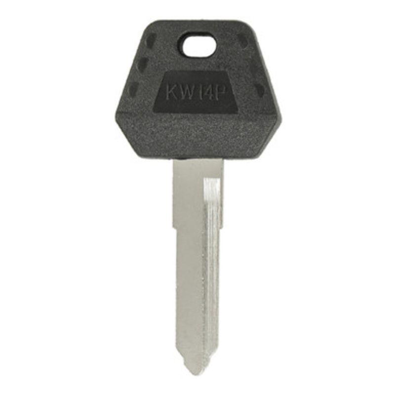 ILCO AJ00000191 KW14P Motorcycle Plastic Head Key, Pack of 5