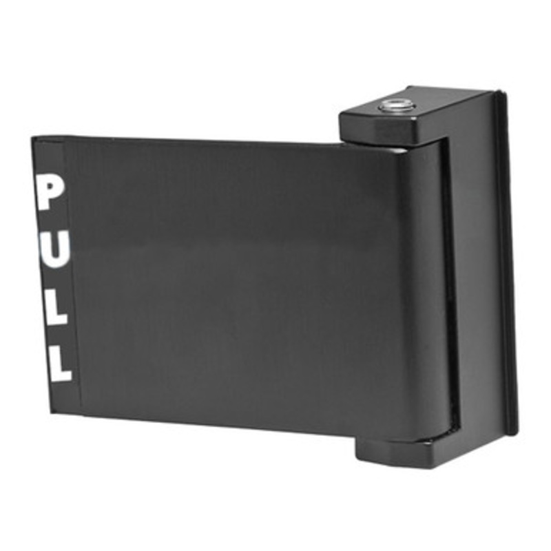 ILCO Storefront Paddle 459 Series – Pull To Left – Black