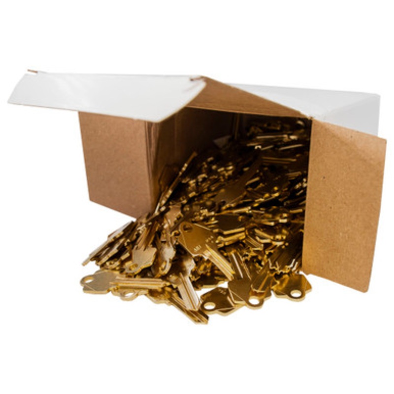 Keyless2Go AR1 Brass Keys 250 Pack – MADE IN USA