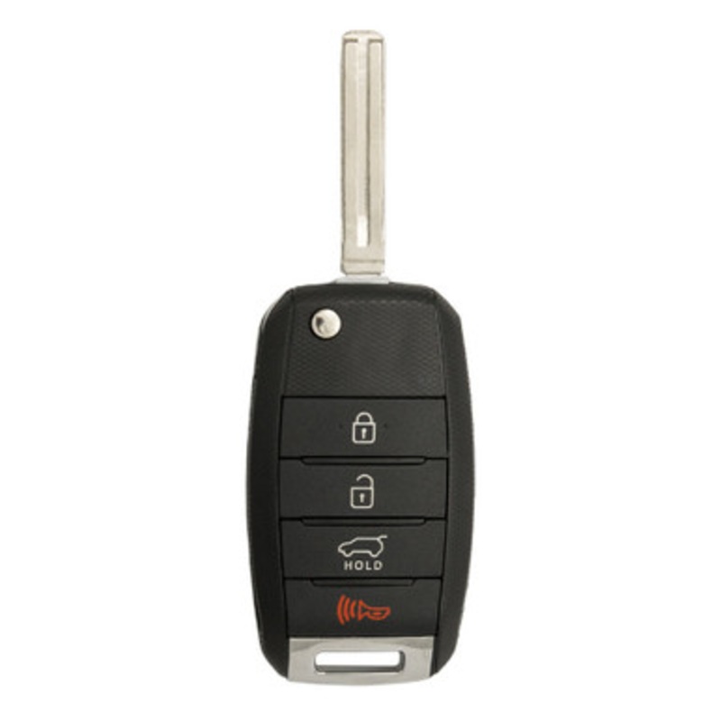 Keyless2Go Kia 4 Button Remote Flip Key NYODD4TX1306-TFL, 95430-2T560, 315 MHz – Premium Aftermarket