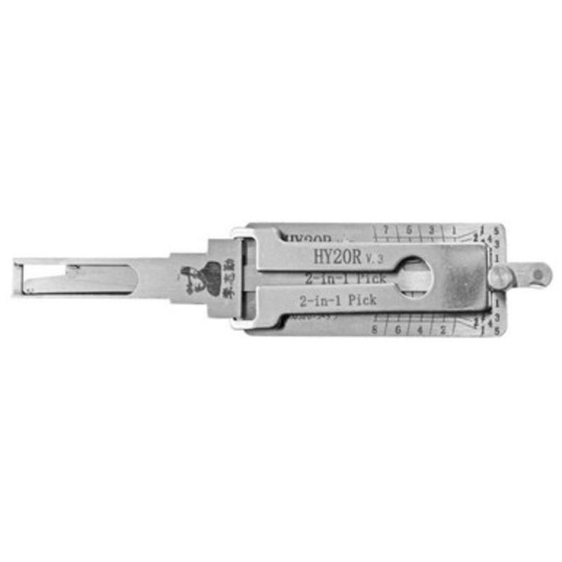 Original Lishi HY20R-V3 Hyundai / 2-in-1 Pick & Decoder – Trunk and Ignition