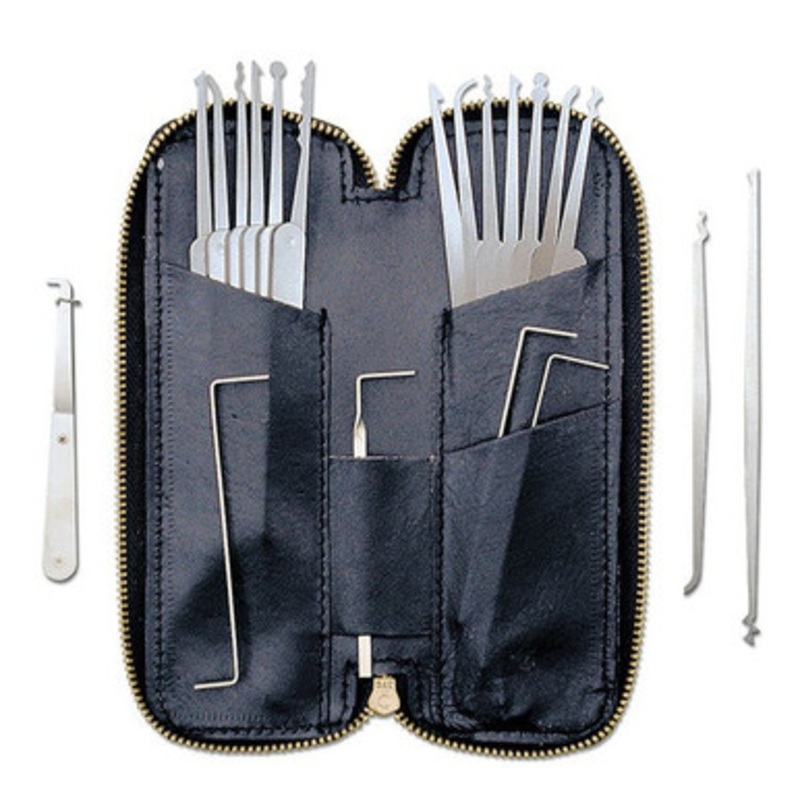 PRO-LOK Pickset 20 Picks & Case