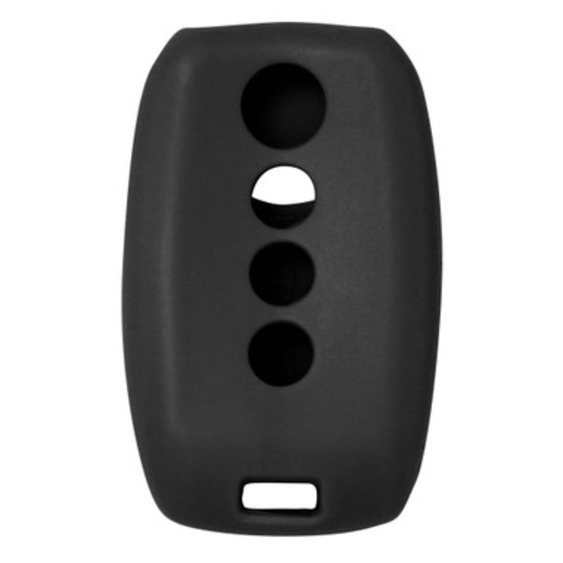Replacement Silicone Jacket Keyless Remote Cover HYKIK74 for Kia 4 Button Proximity Smart Key FCC ID: SY5XMFNA433 – Black