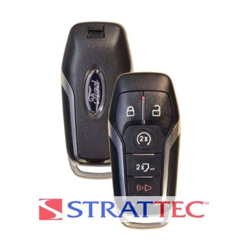 STRATTEC Ford Logo (5926054) 164-R8117 5-Button Smart Key for Ford (902 MHZ) – 2 Way