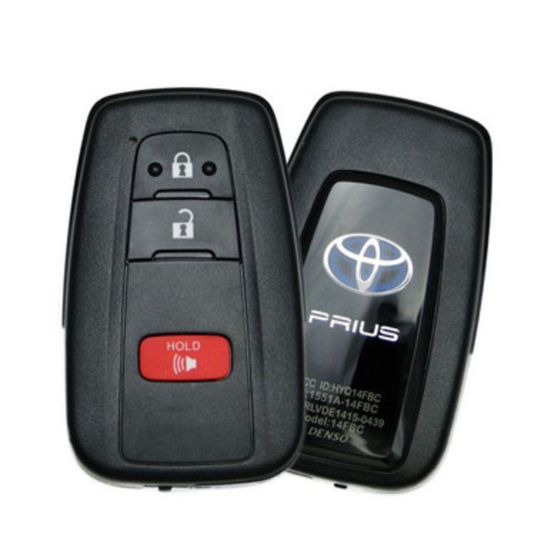 Toyota 3 Button Smart Key HYQ14FBC, 89904-47530, 315 MHz – Refurbished, Grade A