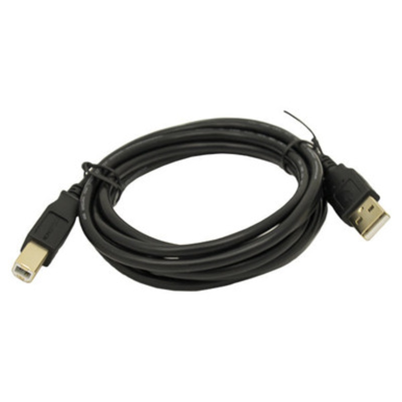 USB Type-A to USB Type-B 2.0 Cable 6ft