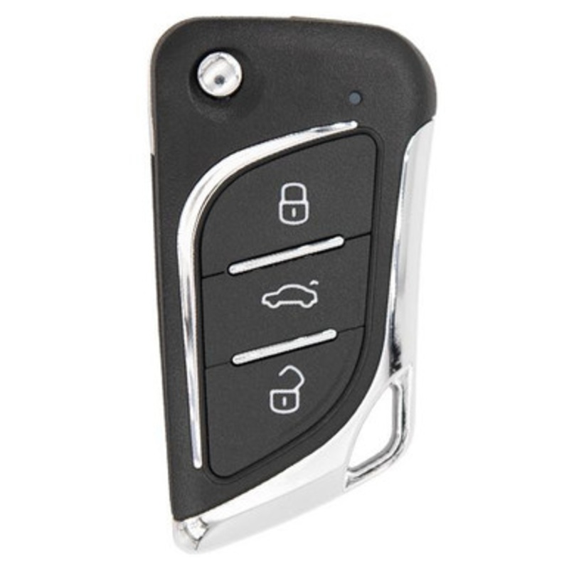 Xhorse 3 Button XKLKS0EN Universal Flip Key – Wired