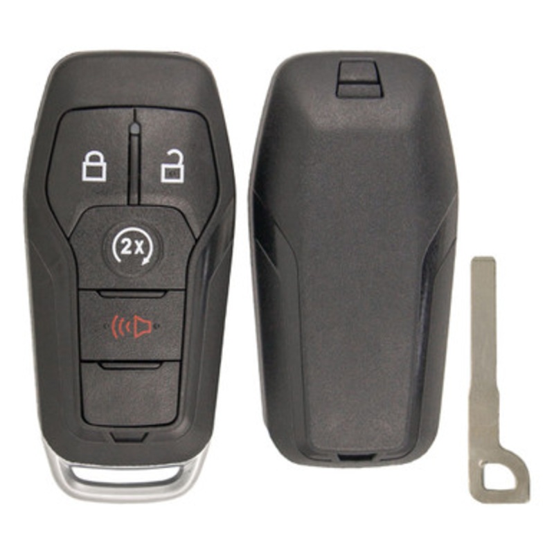 4 Button Shell For Ford Smart Proximity Remote Key M3N-A2C31243300 / 164-R8140
