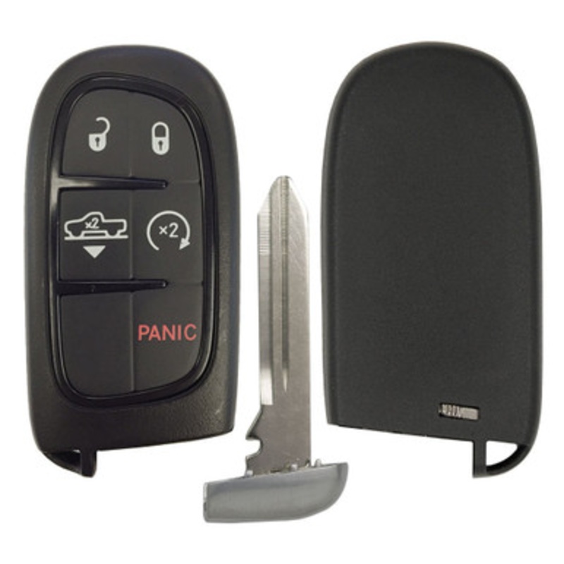 5 Button Shell For Ram Smart Proximity Remote Key GQ4-54T