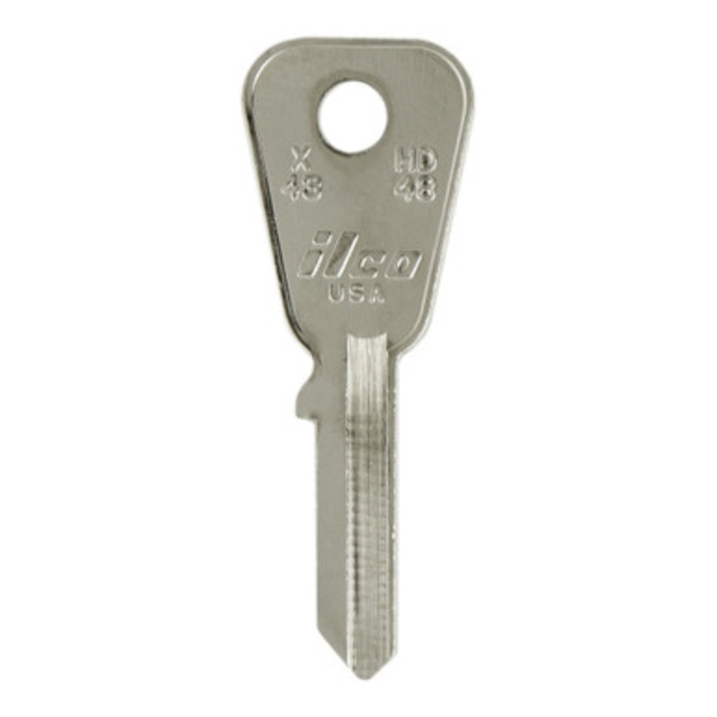 ILCO AF00003152 HD48 Motorcycle Mechanical Key, Pack of 10