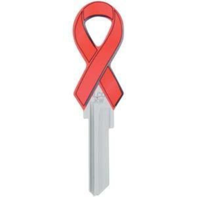 ILCO BLANK Susan G. Komen; Cure for Breast Cancer Ribbon Key KW11 – 5 PACK