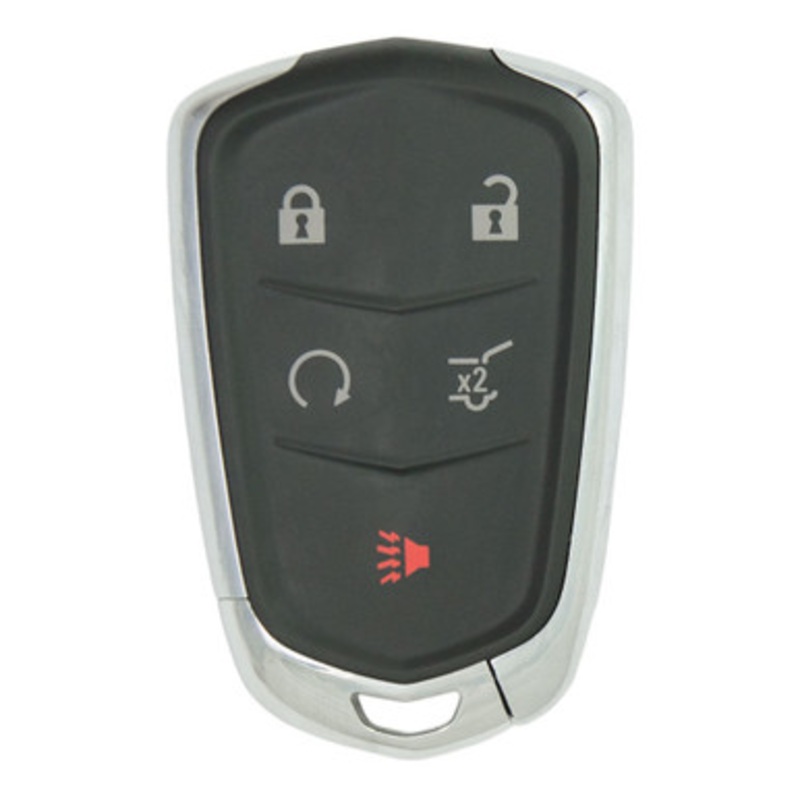 Keyless2Go Cadillac 5-Button Smart Key HYQ2AB 13598528 315 MHz, Premium Aftermarket