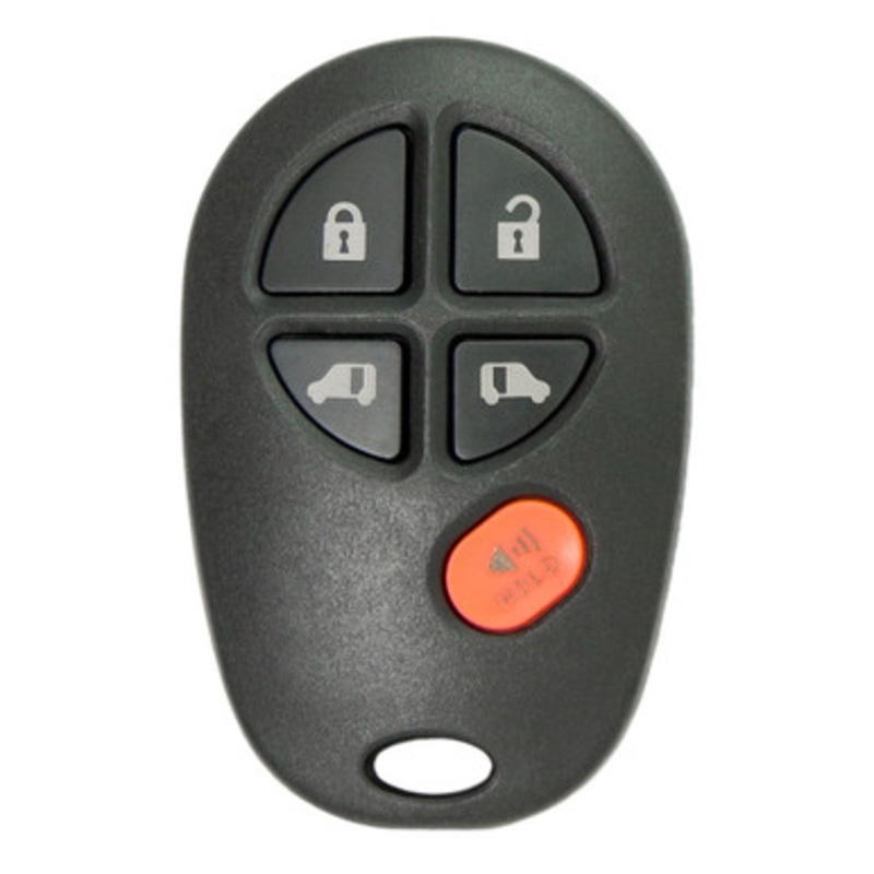 Keyless2Go Toyota 5-Button Remote GQ43VT20T 89742-AE030