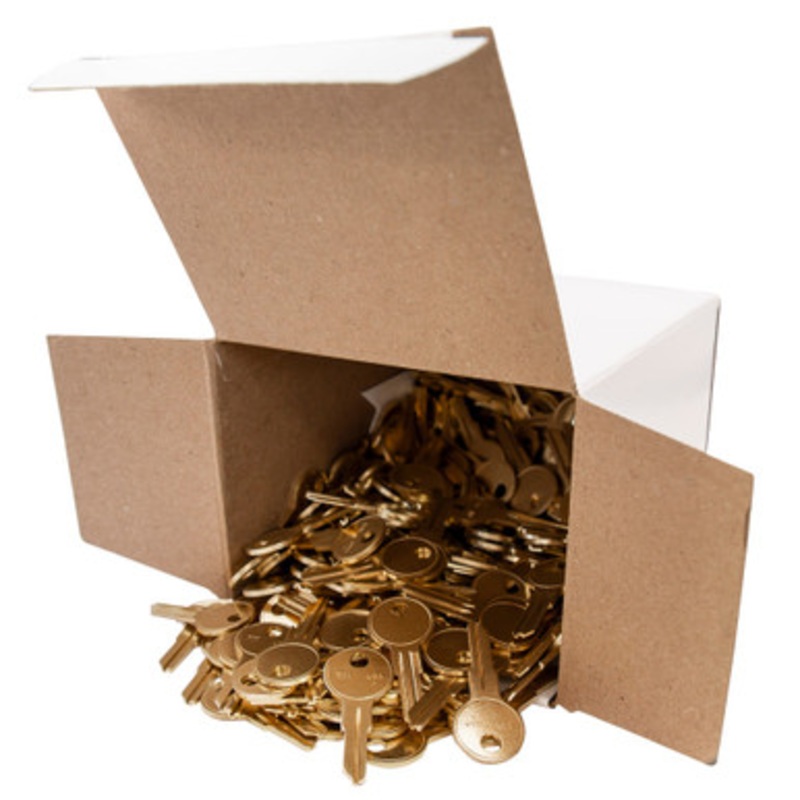 Keyless2Go Y11 Brass Keys 250 Pack – MADE IN USA