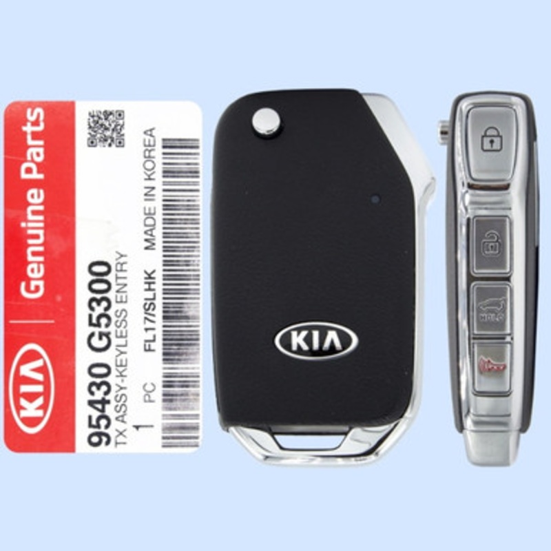 Kia 4 Button Remote Head Key KK12 SY5SKRGE04 95430-G5300 – New OEM