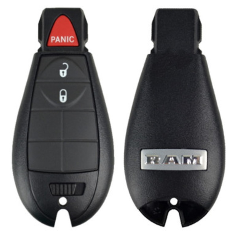 RAM 3 Button Fobik Smart Key IYZ-C01C, 56046638, 433 MHz – Refurbished, Grade A