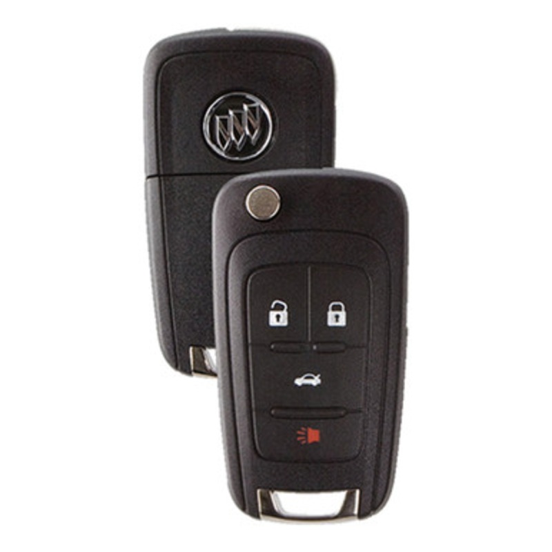STRATTEC Buick Logo (5912558) 13504283 4-Button Proximity Flip Key for Buick (315 MHZ)