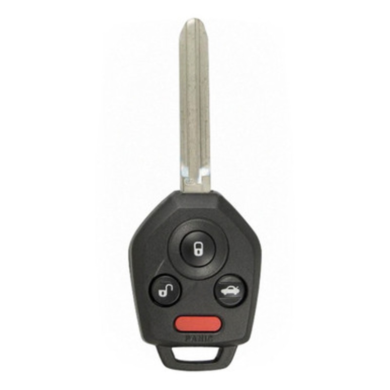 Subaru 4 Button Remote Key Combo CWTWB1U811 / 57497-FJ230 / 57497-AL00A / 57497-FJ021 / B110 / G Chip – New