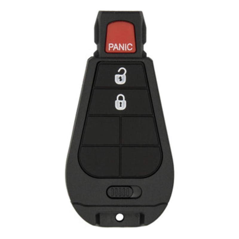 Keyless2Go 3 Button Remote Key Replacement For RAM GQ4-53T 56046953 AG – With Durashell Technology