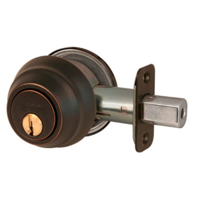 Master Lock DSH0612PKA4S Single Cylinder Deadbolt SC1 – Grade 1 – Aged Bronze