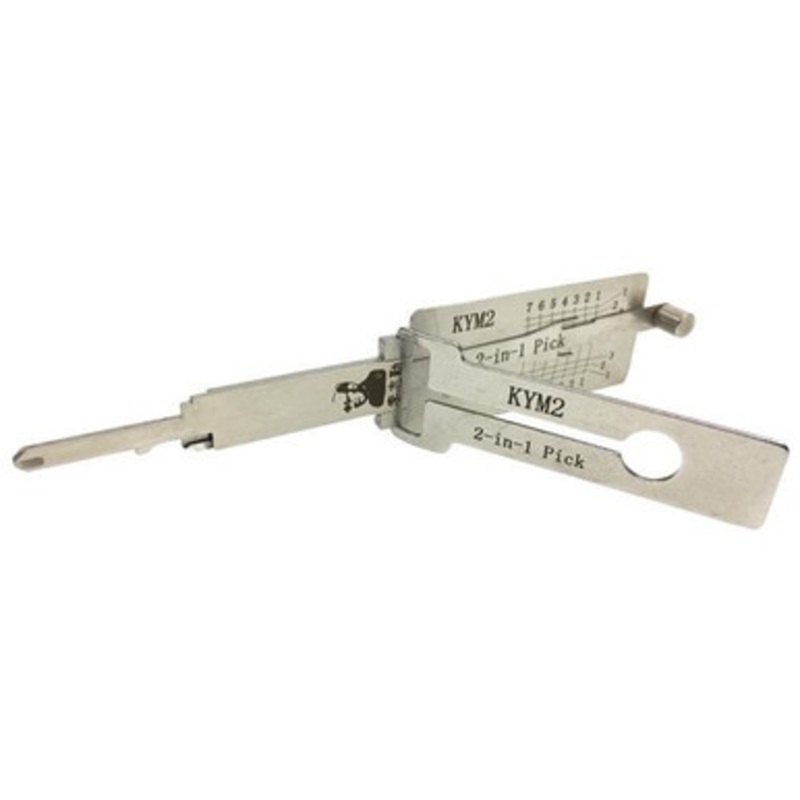 Original Lishi 2-in-1 Pick and decoder KYM2 For KYMCO Scooters – Anti Glare