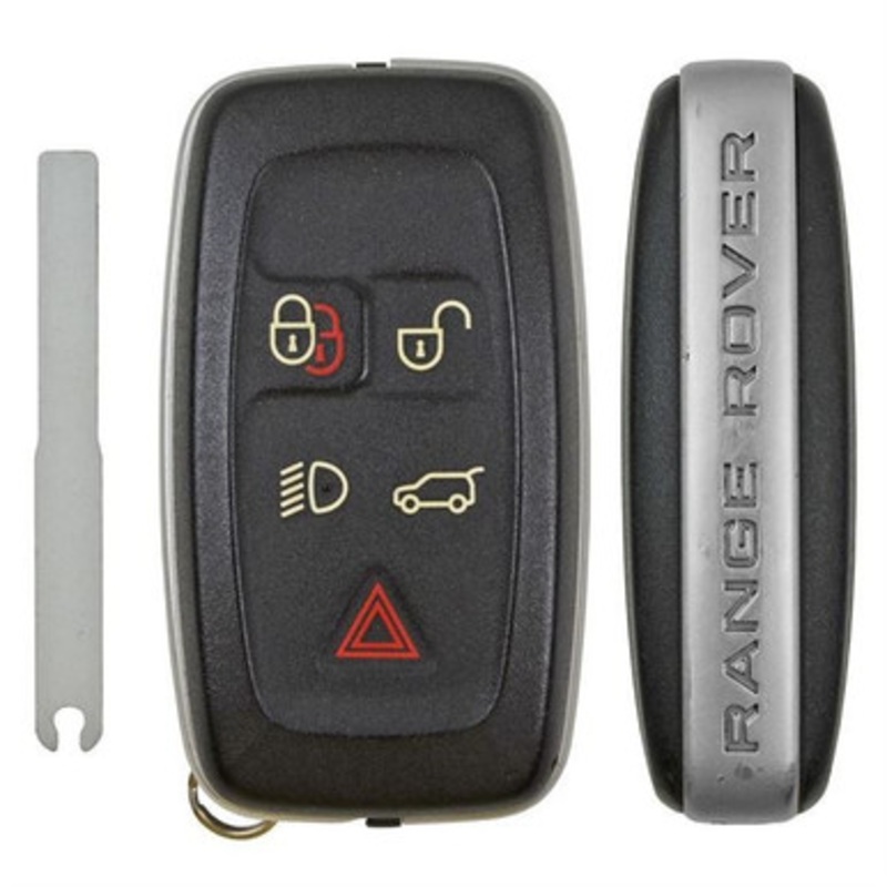 Range Rover 5 Button Smart Key KOBJTF10A, AH42-15K601-AF, 315 MHz – Refurbished, Grade A