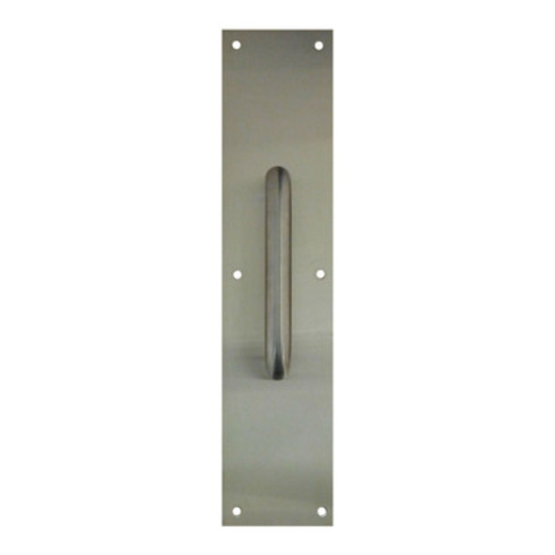 DON-JO 7016 Pull Plate-Stainless Steel
