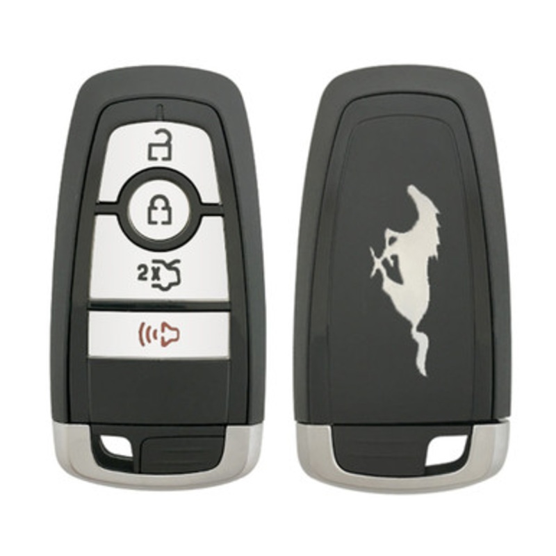 Ford Mustang 4 Button Smart Key 1-Way M3N-A2C931423, 164-R8159, 315 MHz – Refurbished, Grade A