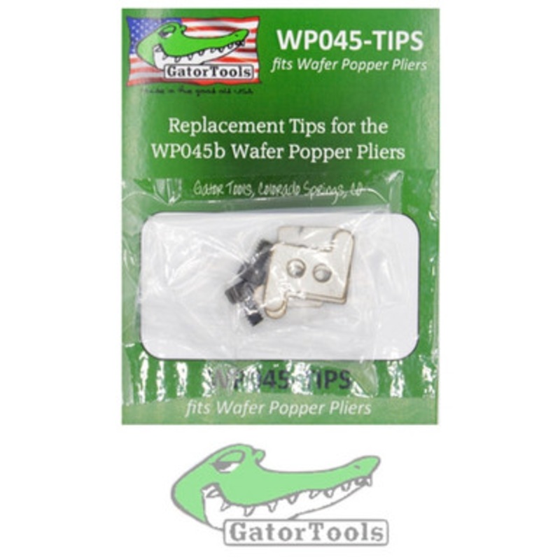 Gator Tools Wafer Popper Pliers Replacement Tips   3 Pack