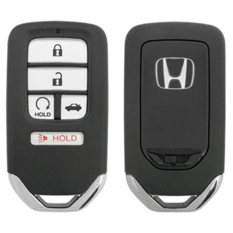 Honda 5 Button Smart Key KR5V2X, 72147-TBA-A11, 433 MHz – Refurbished, Grade A