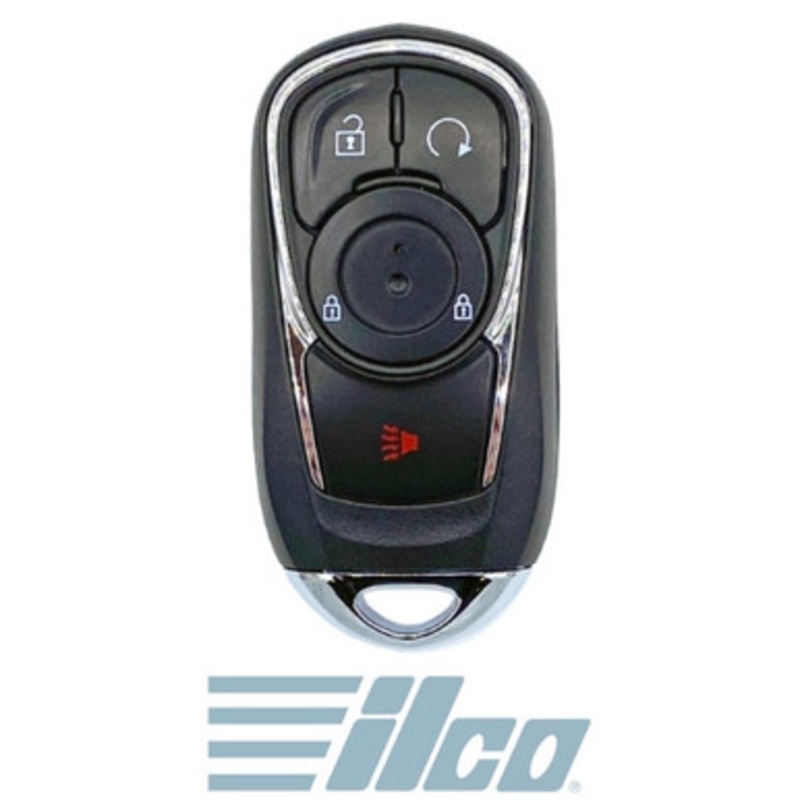 ILCO AX00013310 Buick 4-Button Smart Key HYQ4EA 13511629 433 MHz, Aftermarket