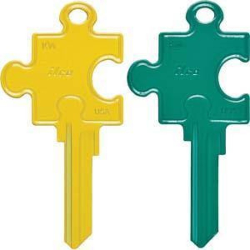 ILCO Key Personali-Keys Mates GYPUZ KW – 5 PACK