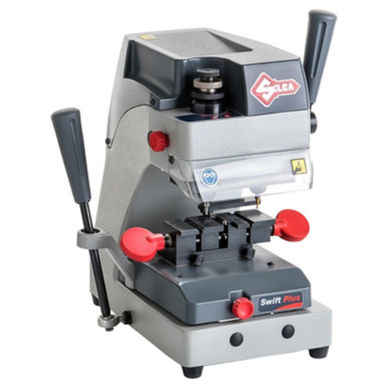ILCO Swift Plus Mechanical Key Duplicating Cutting Machine (High Security, Dimple Keys and Tubular Keys)