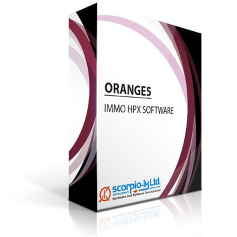 IMMO HPX V10 Software for Orange5
