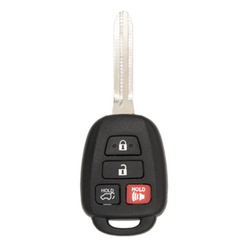 Keyless2Go 4 Button w/ Hatch Remote Key Replacement for Toyota RAV4 HYQ12BDM / 89070-42D40 – H Chip, TLS-KH4-025-AFB-ZZZZ-001
