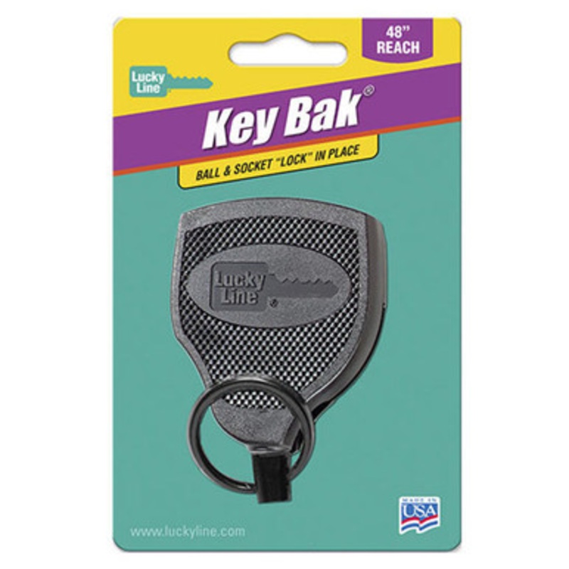 Lucky Line Super 48 Key Bak Clip On Black – 1 Pcs – Carded