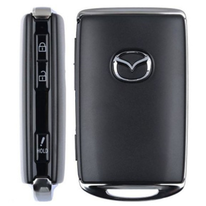 Mazda 3 Button Smart Key WAZSKE11D01, BCYN-67-5DY, 315 MHz – Refurbished, Grade A