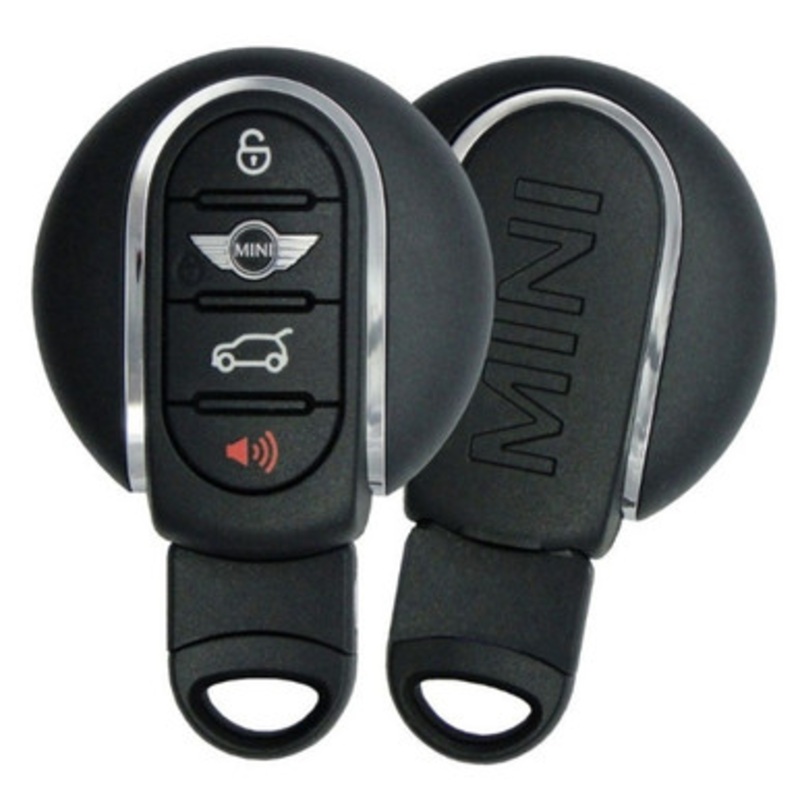 Mini Cooper 4 Button Smart Key NBGIDGNG1, 9345898-01, 433 MHz – Refurbished, Grade A