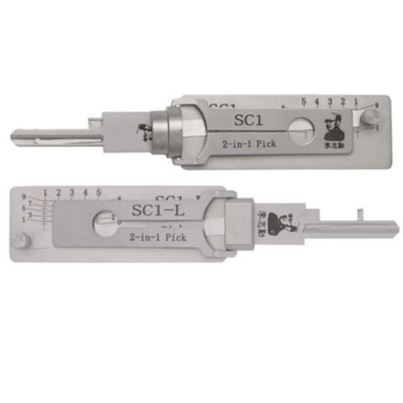 Original Lishi Bundle Of 2-in-1 Picks for SC1 and SC1-L Schlage Series Locks
