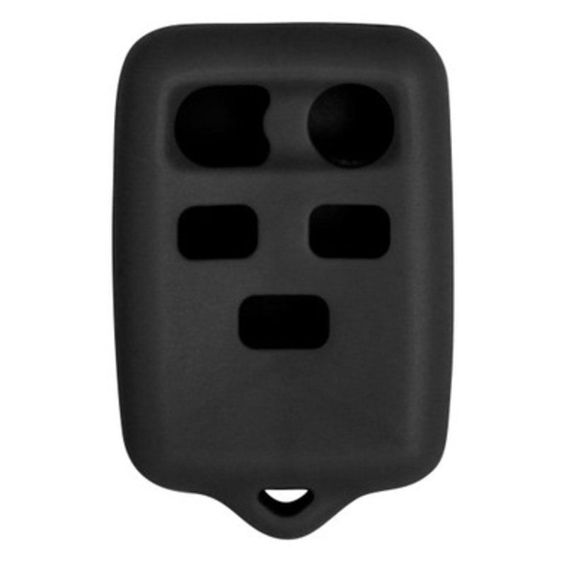 Replacement Silicone Jacket Keyless Remote Cover FRDB65 for Ford 5 Button Remote FCC ID: CWTWB1U511 – Black