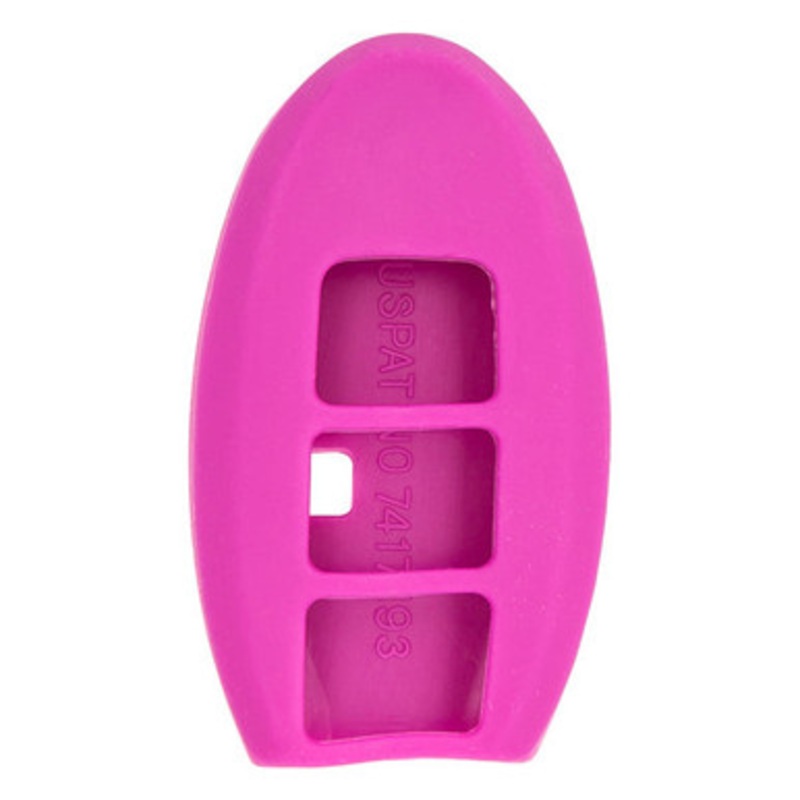 Replacement Silicone Jacket Keyless Remote Cover NSSNF33 for Nissan – Purple
