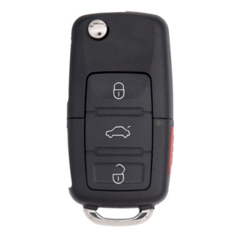 4 Buttons Remote Flip Key Shell For VW Passat Jetta GOLF No Chip Inside