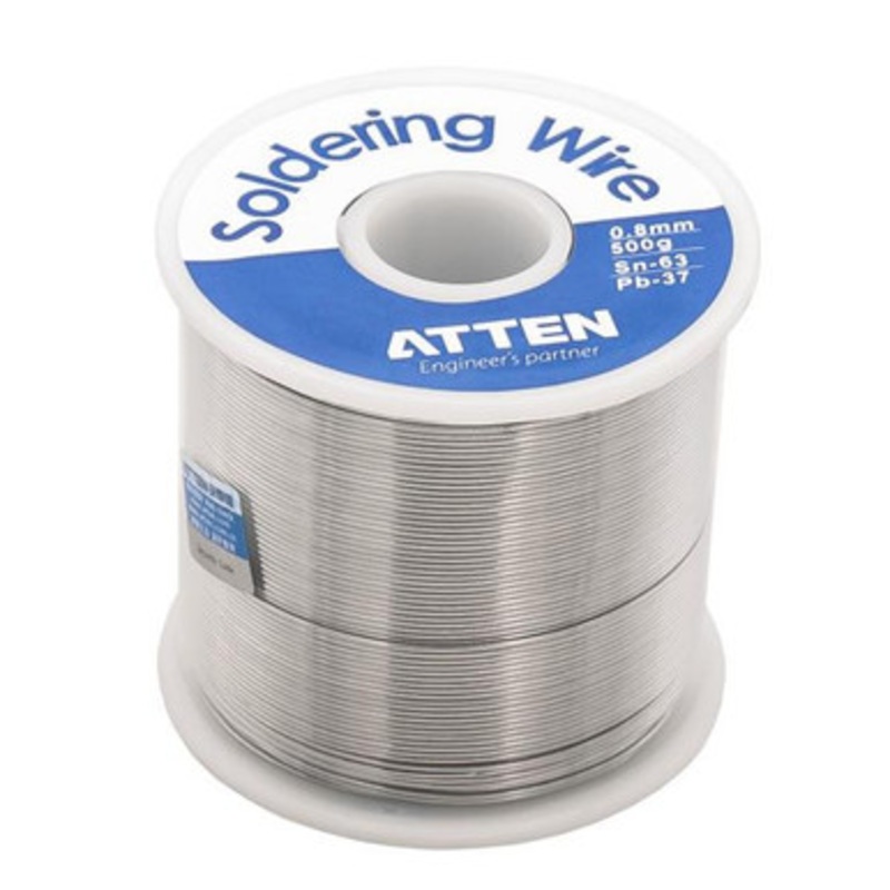 ATTEN TS-638500 Lead Soldering Wire 500g 0.8mm NO ROHS