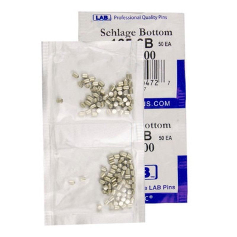 LAB .165-0B 34-300 Schlage Bottom Pin .165-0B 34-300 – 100 Pack