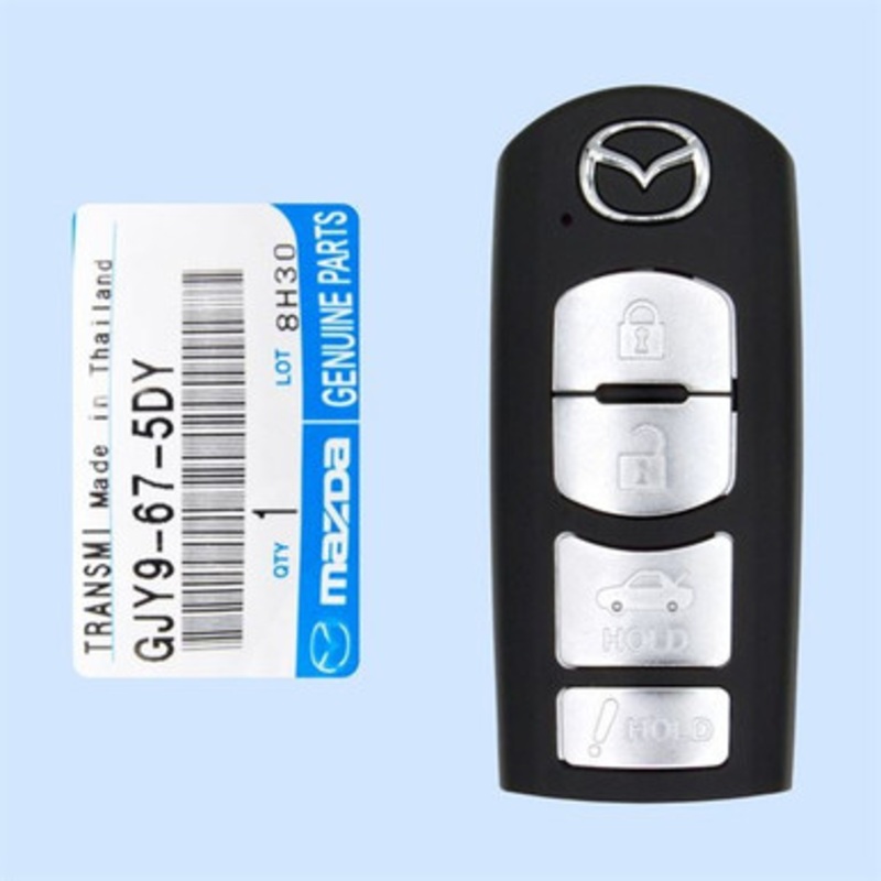 Mazda 4 Button Smart Key WAZSKE13D02, GJY9-67-5DY, 315 MHz – New OEM