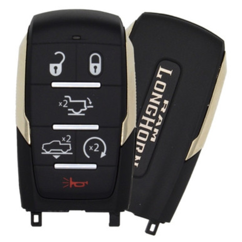 RAM Longhorn 6 Button Smart Key OHT-4882056, 68584158, 433 MHz – Refurbished, Grade A