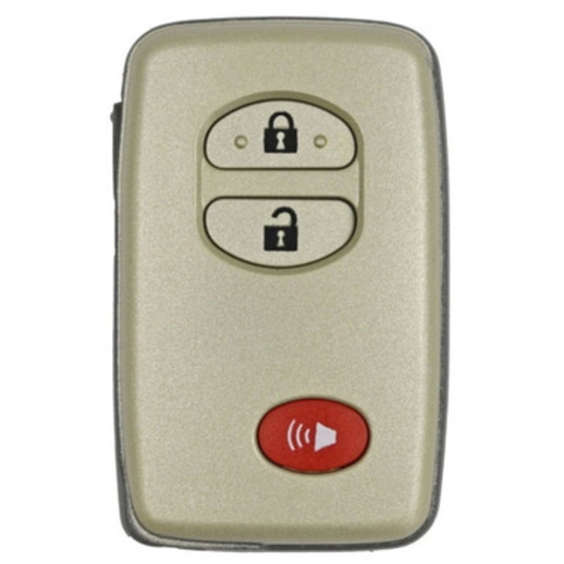 Toyota/Lexus/Scion 3 Button Proximity Smart Key HYQ14AEM 89904-0R060, 89904-60770, 89904-60771 – Refurbished, Recase