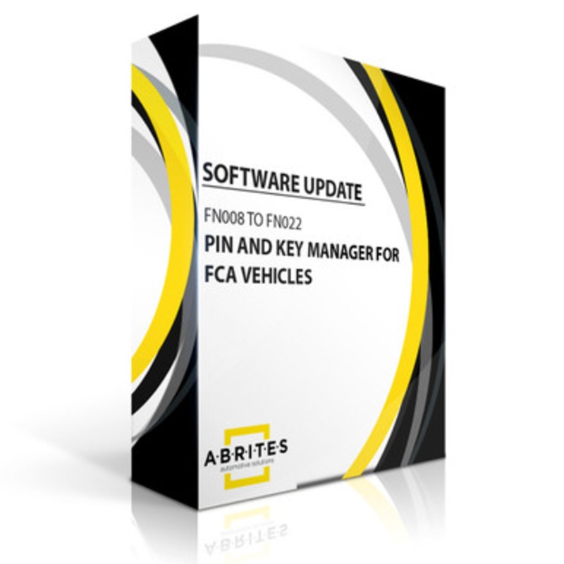 Abrites FN022 PIN and Key Manager For FCA Vehicles – Upgrade from FN008 – Software