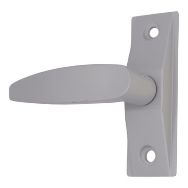Adams Rite 4560 Lever Handle For 4300, 4500, 4900 Series Deadlatches – RH or RHR – 1-3/4 to 2 Inch – Clear Anodized