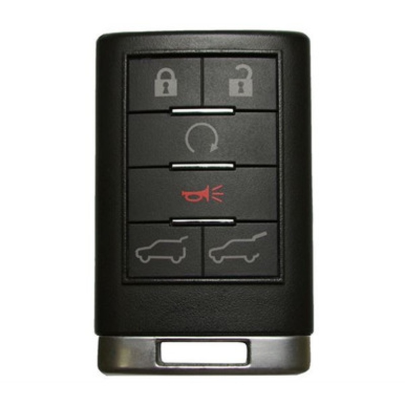Cadillac 6-Button Remote OUC6000066 OUC6000223 22756465 22756466 – Refurbished Grade A